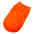 thumbnail image 2 of Visland Dog Vest Solid Color Round Neck Elastic Cotton T-shirt Summer Pet Clothes Puppy Costume, 2 of 8