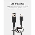 thumbnail image 3 of Cable USB A a USB C de 9,9 pies y 15 W de Belkin para iPhone, Galaxy y Pixel, 3 of 8