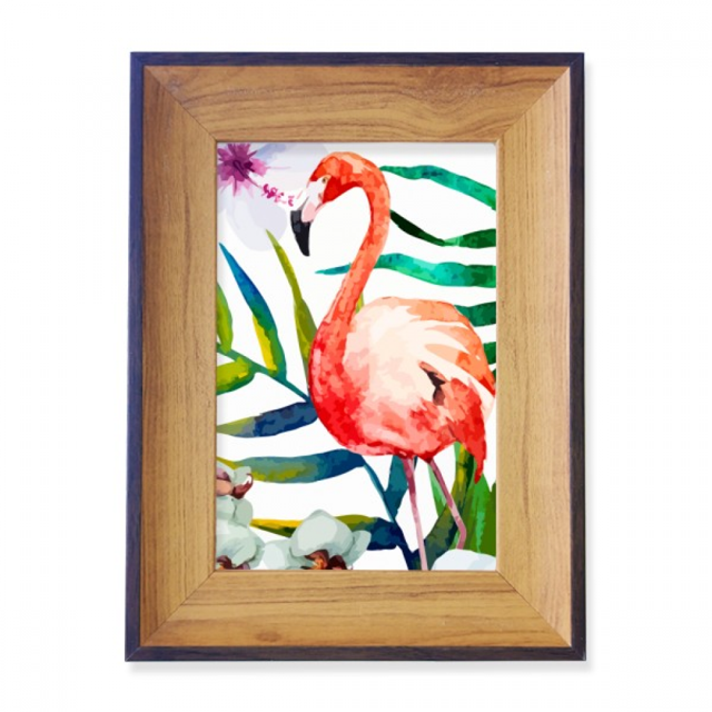 Tropical s Flango Flowers Photo Frame Exhibition Display Art Desktop Painting