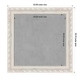 thumbnail image 4 of Amanti Art Opera Off White Framed Magnetic Board 30 x 30 in., 4 of 6