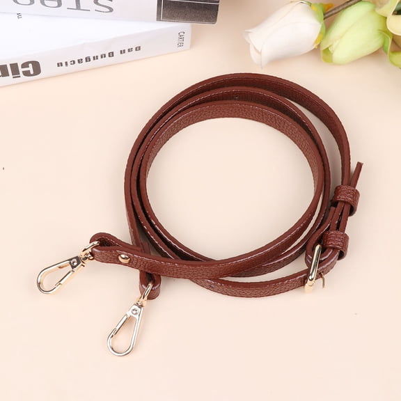 ELAYARD Adjustable Replacement Strap For Purse Shoulder Strap Replacement Chain PU Coffee 1Pack Women Everyday Use