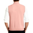 thumbnail image 2 of Gilet en Tricot Classique avec Boutons devant pour Usage Quotidien Décontracté et Professionnel - Gilet en Tricot Sans Manches Élégant pour Garde-Robe Homme, 2 of 7