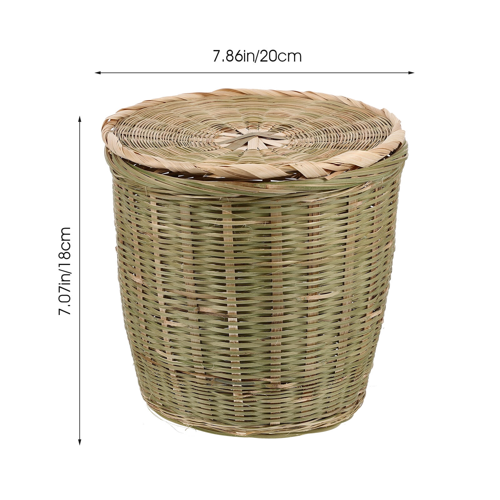 Kitchen Bamboo Woven Storage Basket Versatile Vegetable Storage Basket