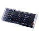 thumbnail image 3 of 6pcs Erasable Pen with 20 Replaceable Refill Pen Clip Design Comfortable Grip Erasable Gel Pen with Eraser Black, 3 of 3