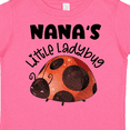 thumbnail image 4 of Inktastic Nana's Little Ladybug Boys or Girls Toddler T-Shirt, 4 of 5