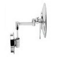 thumbnail image 3 of ALFI brand ABM9WLED-PC Polished Chrome Wall Mount Round 9" 5x Magnifying Cosmetic Mirror with Light, 3 of 10