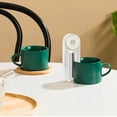 thumbnail image 3 of Cepillo de limpieza de tapa de taza multifuncional 4 en 1 | Cabezal giratorio ajustable de 180° | Esponja y cerdas duras | Diseño compacto de plástico | Fácil almacenamiento con orificio de, 3 of 7