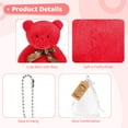 thumbnail image 4 of 10 mini ositos de peluche para baby shower, pequeños osos de peluche a granel, mini osos de peluche de 4,7 pulgadas con etiquetas de agradecimiento y bolsas de organza, recuerdos de fiesta, 4 of 7