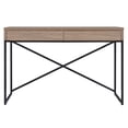 thumbnail image 6 of Evelyn&Zoe Modern/Contemporary 47" Wide Antiqued Gray Oak Home Office, 6 of 7