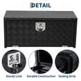 thumbnail image 4 of QinaQin Heavy Duty Waterproof Aluminum Underbody Tool Box with T-Handle Single Lock, Rust-Proof Storage Chest for Pickup, Trailer and RV, 4 of 8