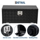thumbnail image 4 of Yeshouse Caja de herramientas de aluminio resistente e impermeable, con manija en T y cerradura, a prueba de óxido, ideal para bajos de camioneta, remolques y vehículos recreativos, 4 of 8