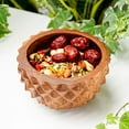 thumbnail image 3 of Rainforest Bowls Pineapple Teak Wood Bowl 2-Pack, 3 of 5
