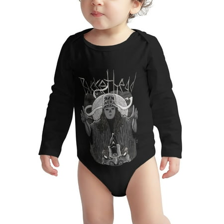 

Buckethead s Baby Boy Girl Long Sleeve Bodysuit Snap Closure 12 Months