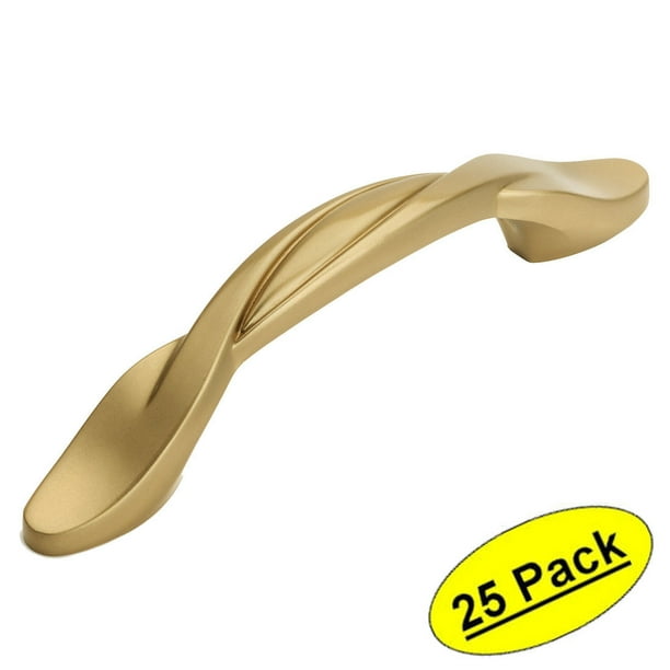 Cosmas 9009GC Gold Champagne Twist Hardware Handle Pull 3
