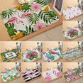 thumbnail image 1 of Front Door Mat Outdoor Flamingo Rug Pretty Mat Non Slip Indoor Outdoor Doormat Waterproof Shoes Scraper Entryway Rug Home Decor Exterior Welcome Mat, 1 of 7