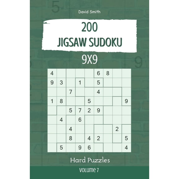 Jigsaw Sudoku - 200 Hard Puzzles 9x9 vol.7