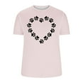 thumbnail image 4 of FAIWAD Men Summer Tops Short Sleeve Round Neck Printed T-Shirts Slim Stretch Workout Tops, 4 of 5