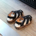thumbnail image 5 of Herrnalise Baby Girls Boys Children's Beach Shoes Soft Sole Toe Crash Sandals Roman Sandals Toddler Shoes under $10, 5 of 7