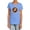 Carolina Blue, variant on The Flash Chest Logo Women's T Shirt, Carolina Blue, Small