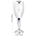 thumbnail image 3 of OULII 1Pack Party Fountain for Drinks Colorful Led Lights 5.12x5.12x17.72 Inch Size, 3 of 5