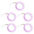 thumbnail image 1 of KLKCMS 5 Pieces Mini Embroidery Hoop DIY Pendant Crafts for Needlework Handy Sewing Light, 1 of 9