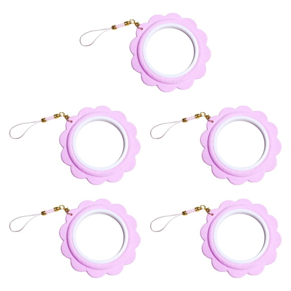 segolike 5 Pcs Mini Cerceau de Broderie Bricolage Pendentif Artisanat pour Travaux d'Aiguille Couture Pratique Léger