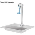 thumbnail image 5 of Soro Essentials- Stainless Steel Water Filling Station Drip Pan- Glass Filling Station Drip Pan Water Drinking Station Pan for Office School Hotel Restaurant Bar Dining Hall, 5 of 6