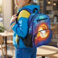 thumbnail image 5 of Aplkyhs Backpack for Teens 12-18 Stylish 13.5 Inch School Bag Durable Lightweight Water Resistant Backpack for High School Fire Baseball, 5 of 7