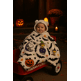 thumbnail image 2 of Peanuts Halloween Fleece Throw Blanket, Snoopy & Woodstock, 60" x 72", Polyester, For All Ages, 2 of 9