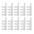 thumbnail image 1 of 10PCS Plastic Transparent Aquarium Air Pump Five Way Hose Connector Fish Tanks Accessory, 1 of 1