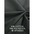 thumbnail image 4 of Men's Short Sleeve Crew Neck Modern Fit Cotton Blend Classic Tee (S-3XL), 4 of 7