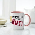 thumbnail image 6 of CafePress - I Kicked It's BUTT! - 11 oz Ceramic Mug - Novelty Coffee Tea Cup, 6 of 6