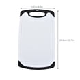 thumbnail image 1 of Household 2-sided Cutting Board Plastic Chopping Board with cutting board plastic Juice Groove Kitchen Tool, 1 of 7