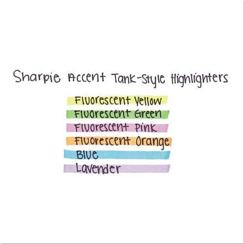 Sharpie Accent Pocket Style Highlighter, Chisel Tip, Lavender, Dozen