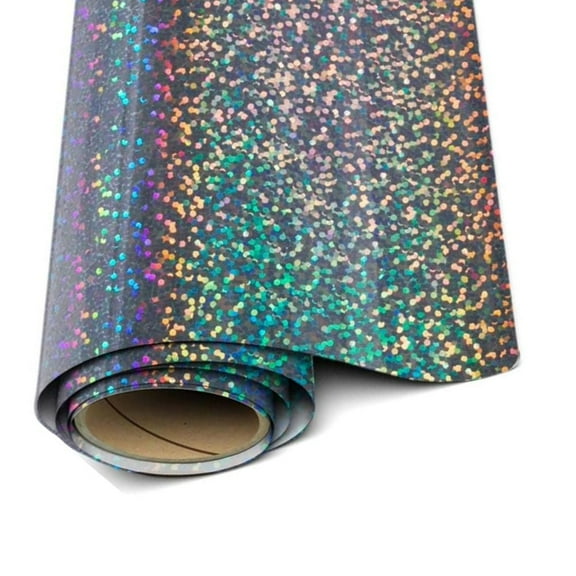 Siser Holograhic Vinyl - Navy Blue HTV - 20"x 1 yard (36" total) Iron On Vinyl Heat Transfer Vinyl