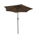 thumbnail image 3 of Outdoor 9' Patio Umbrella UV Protected Outdoor Table Umbrella Market Umbrella with 8 Ribs for Lawn, Garden, Backyard & Pool, 3 of 8