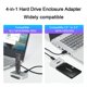 thumbnail image 2 of Adaptador de lector de disco duro M.2 Sata/NVMe a estación de acoplamiento USB, 2 of 7