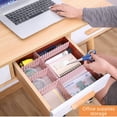 thumbnail image 3 of Drawer Divider Free Combination Classification Divider Plastic Finishing, Closet Organizers and Storage, 3 of 8