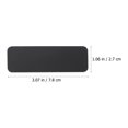 thumbnail image 4 of Dytern DIY 2Pcs Plastic DIY Name Tag Blank Name Tags Name Badge for Office School (Black), 4 of 10
