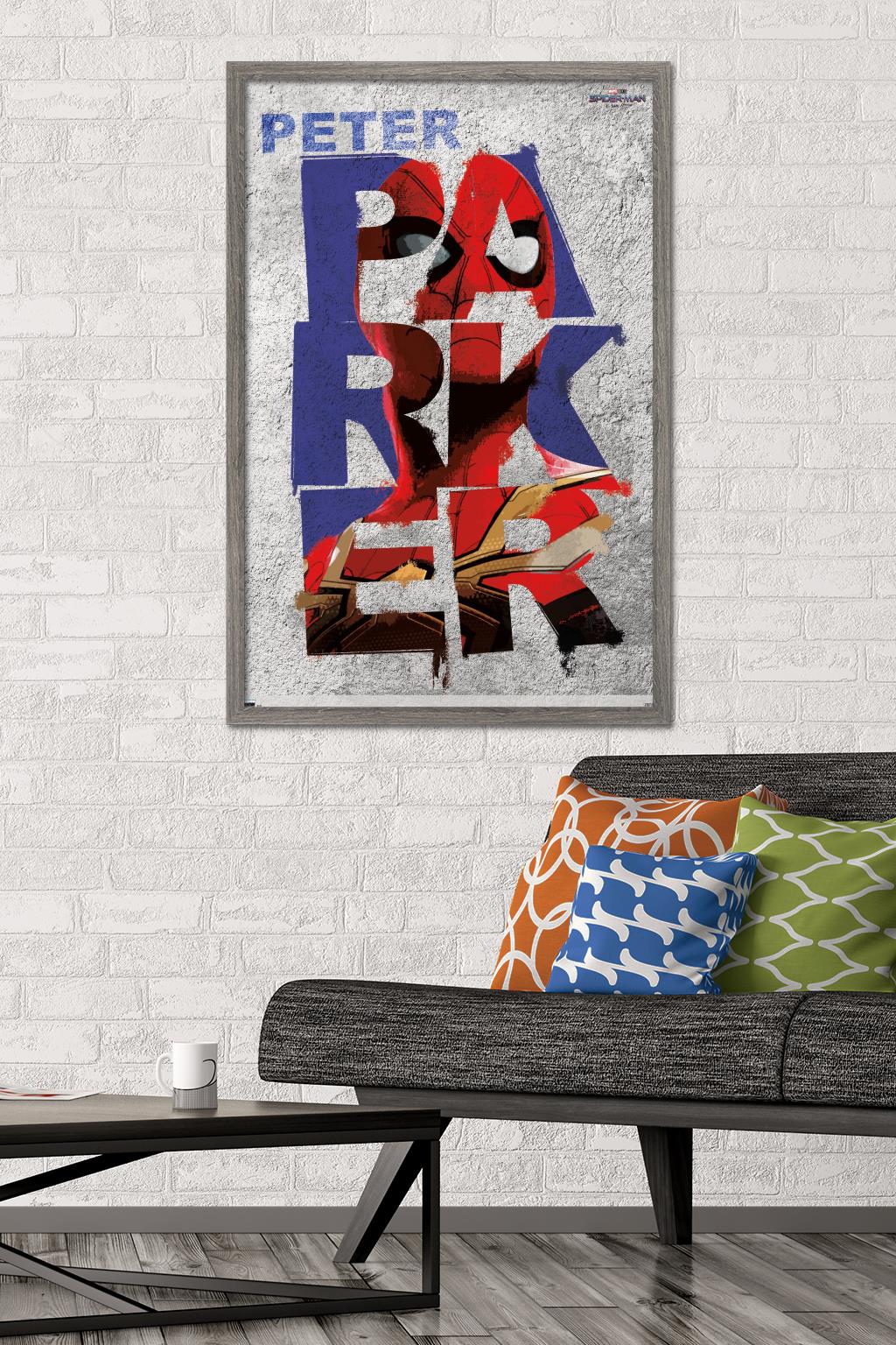 Marvel Spider-Man: No Way Home - Parker 24.25" x 35.75" Framed Poster, by Trends International