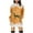 Yellow, variant on TJAZFJPA White Sun Dress 2025 Women's Christmas Black Deer Christmas Print Hoodie Bridal Shower Dress Tube Dresses for Women