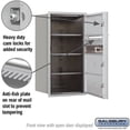 thumbnail image 3 of Salsbury Industries 4C Horizontal Mailbox 8-Door High Unit (30.5"), Single Column, 3 MB2 Doors, Aluminum, Front Load, Private Access, 3 of 5