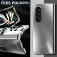 thumbnail image 5 of Compatible Samsung Galaxy Z Fold 5 Case with Hinge Protection,Luxury Electroplating Bumper Cover Screen Protector Case for Samsung Z Fold 5 Phone Case,Samsung Galaxy Z Fold 5 Phone Case Silver, 5 of 16