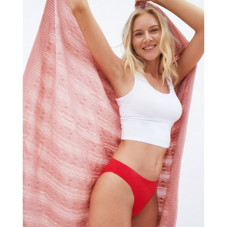 Seamless Period Underwear - Hipster Bliss | Classic Ruby