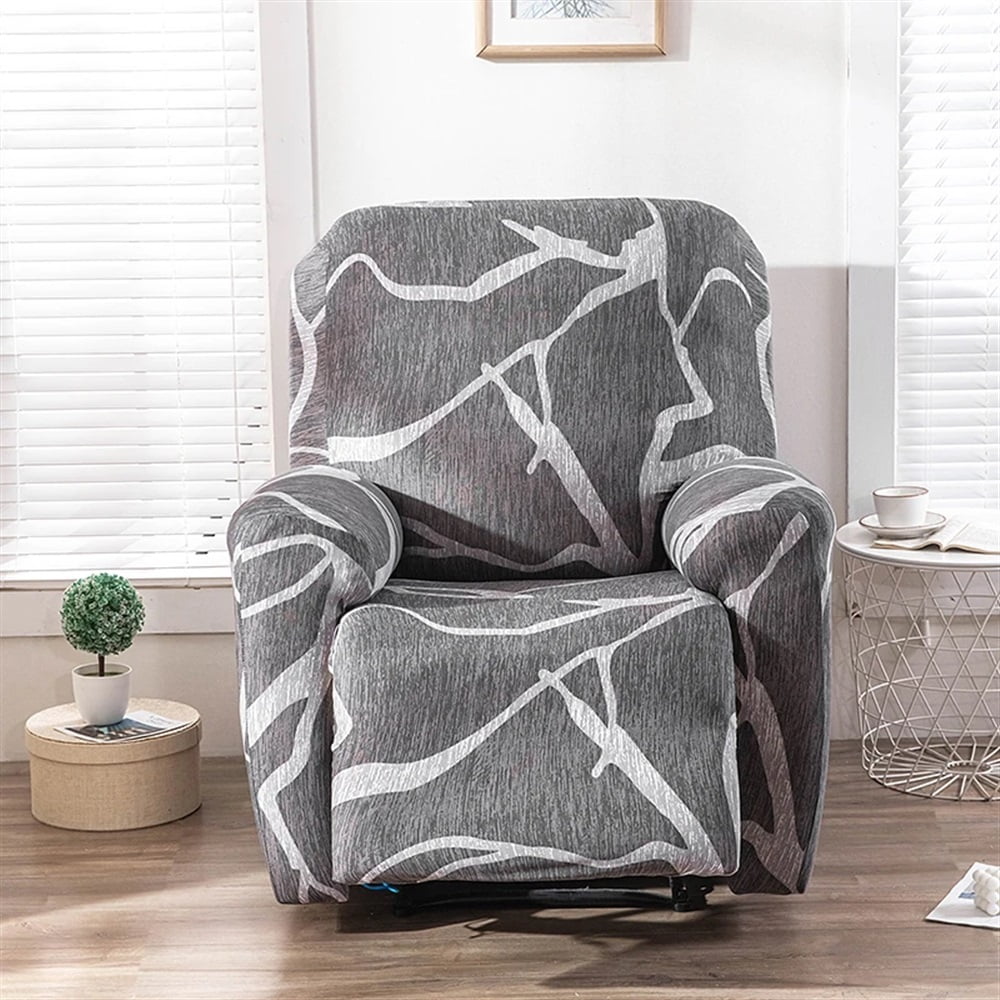 4 Pieces/set Recliner Sofa Cover For Living Room Elastic Reclining Chair Cover Furniture Protector