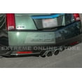 thumbnail image 3 of Replacement For 2009-2015 Cadillac CTS-V Coupe Models | GM Factory Style CARBON FIBER Rear Bumper Lower Inserts Pair, 3 of 12