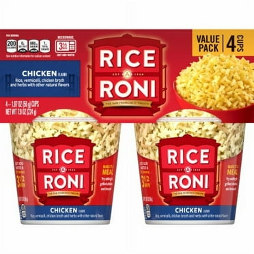 Rice-A-Roni Chicken Flavor Rice Cups - 1.97 oz - 4 ct
