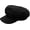 Black, variant on Newsboy Cabbie Baker Boy Hat Beret Cap for Women Pageboy Hats Flat Visor Cap Sailor Hat Adjustable