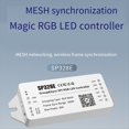thumbnail image 3 of Controlador LED SPI SP328E con Aplicación Bluetooth de , Amplificador de Señal Inalámbrico, Control de Sincronización para Regulador RGB Direccionable., 3 of 8