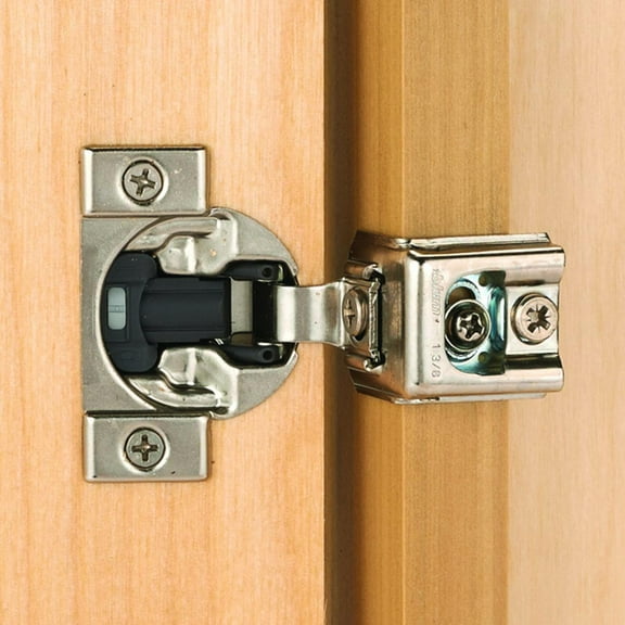 Blum Compact Face Frame Hinge with Blumotion 1-3/8" Overlay Pair